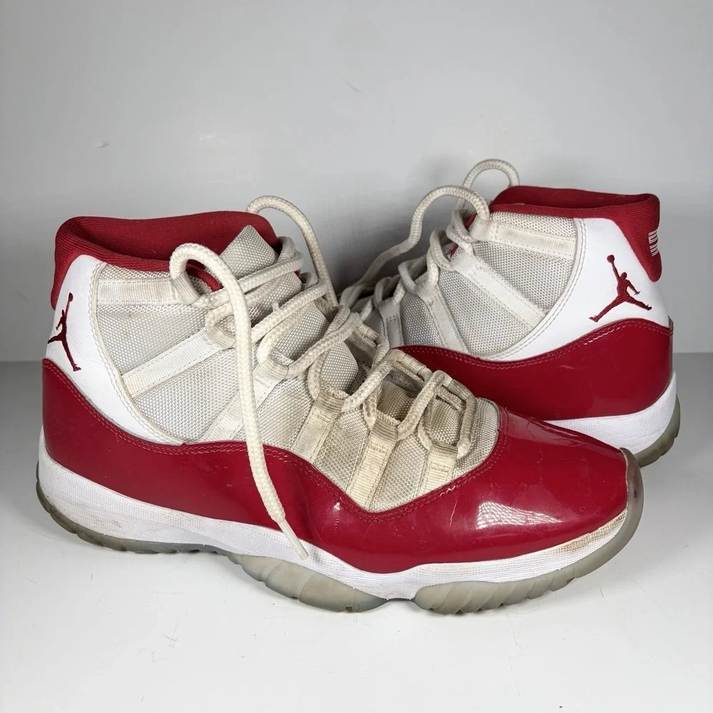 Size‎ 10.5 Nike Air Jordan 11 Retro Cherry Sneakers CT8012-116